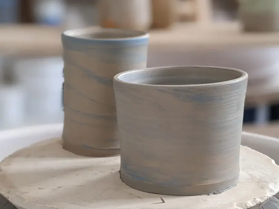 Rainbow bowls: wheel throwing with coloured clay (March) - Image 3